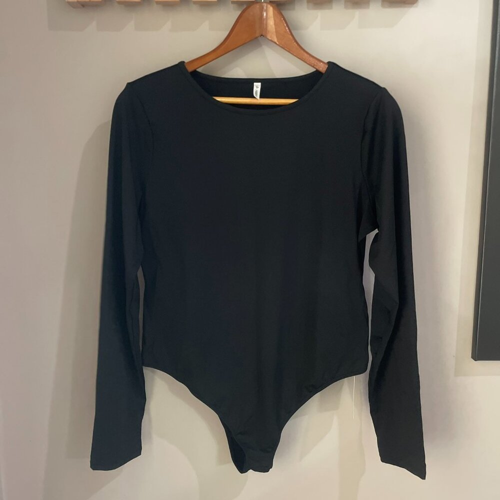Halara Black Bodysuit-NWT!